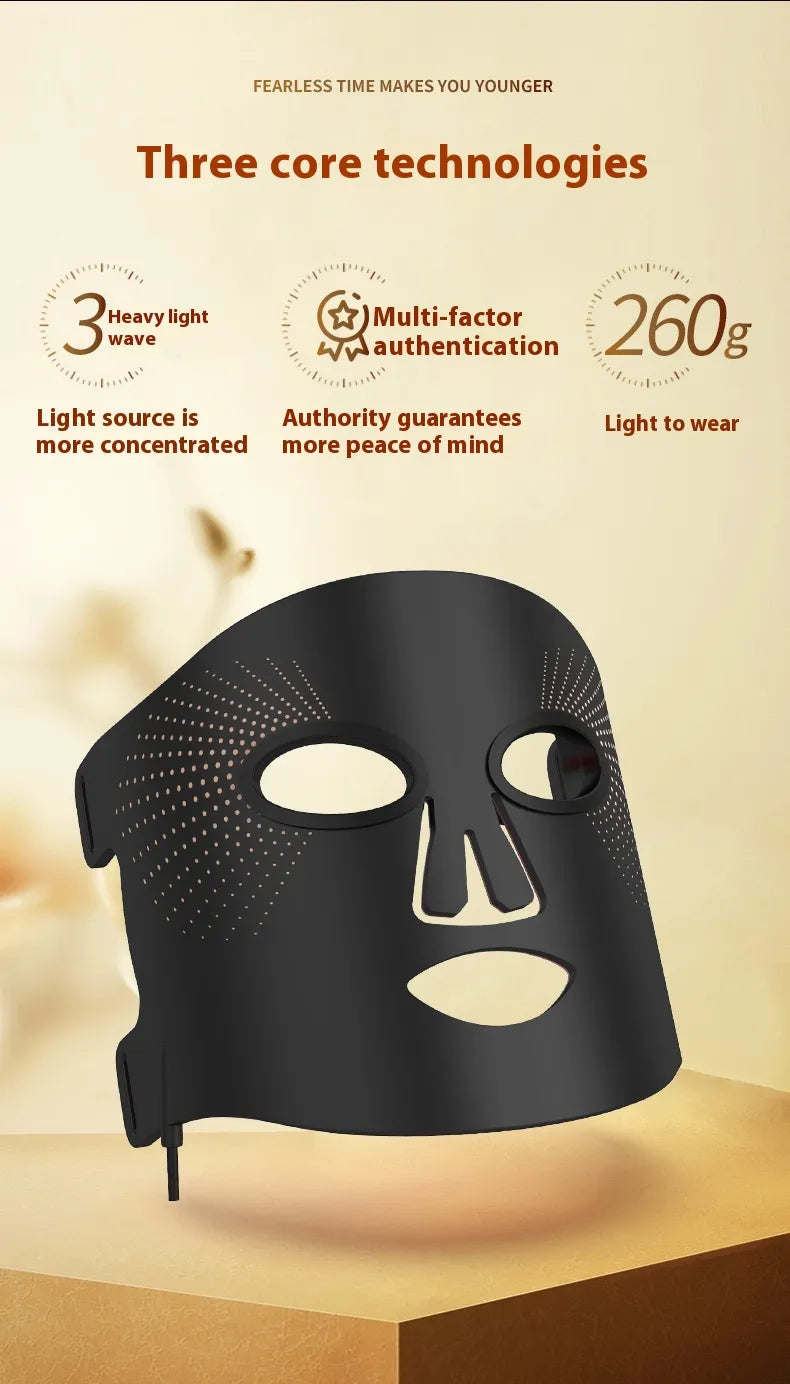 Red Light Therapy Silicone Photon Mask