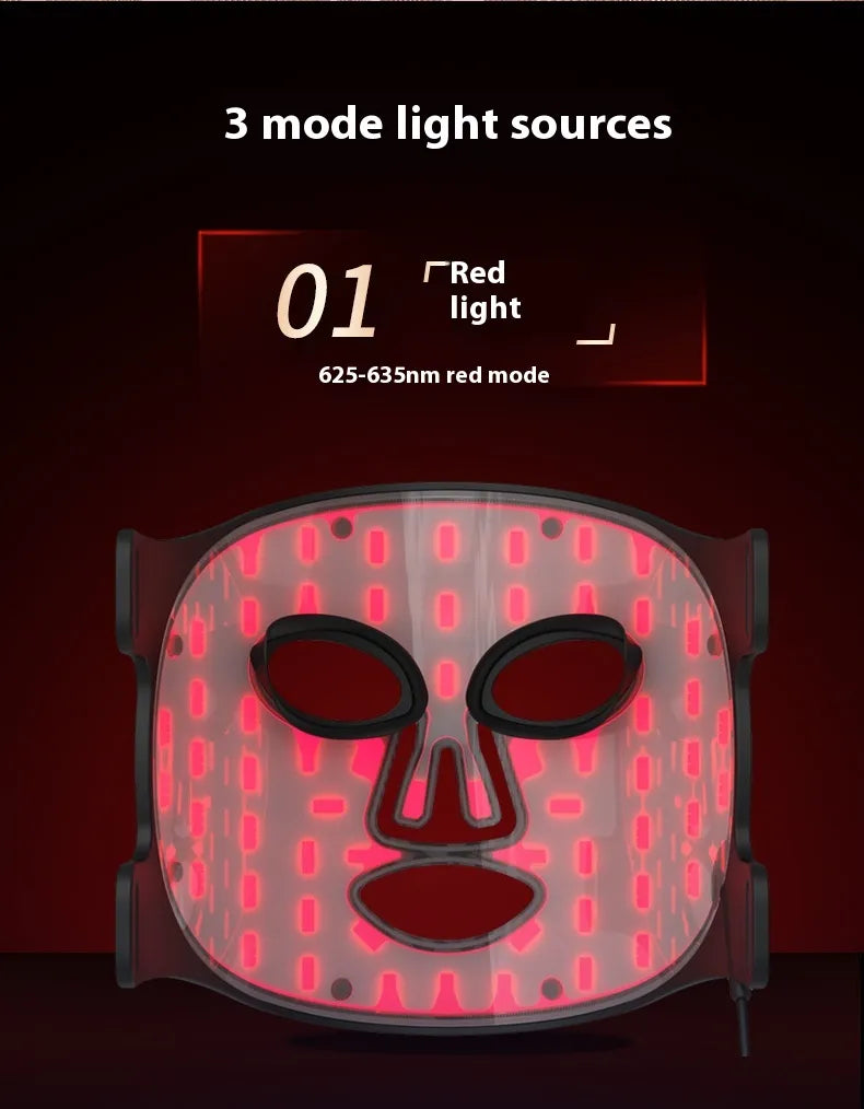 Red Light Therapy Silicone Photon Mask