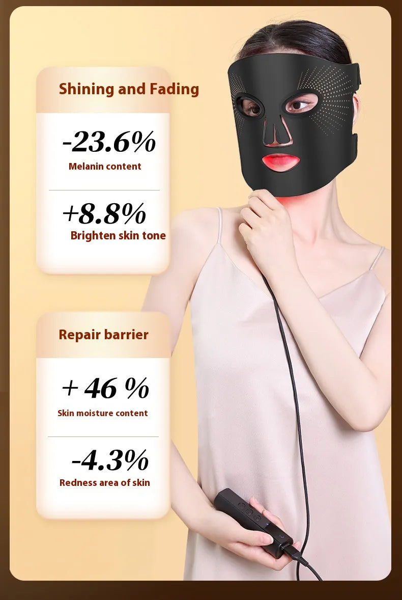 Red Light Therapy Silicone Photon Mask