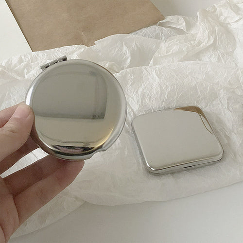 Portable Folding Aluminum Alloy Makeup Mirror